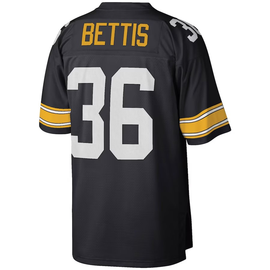 NFL Legacy Player Jersey 1996 Jerome Bettis Steelers (Black)