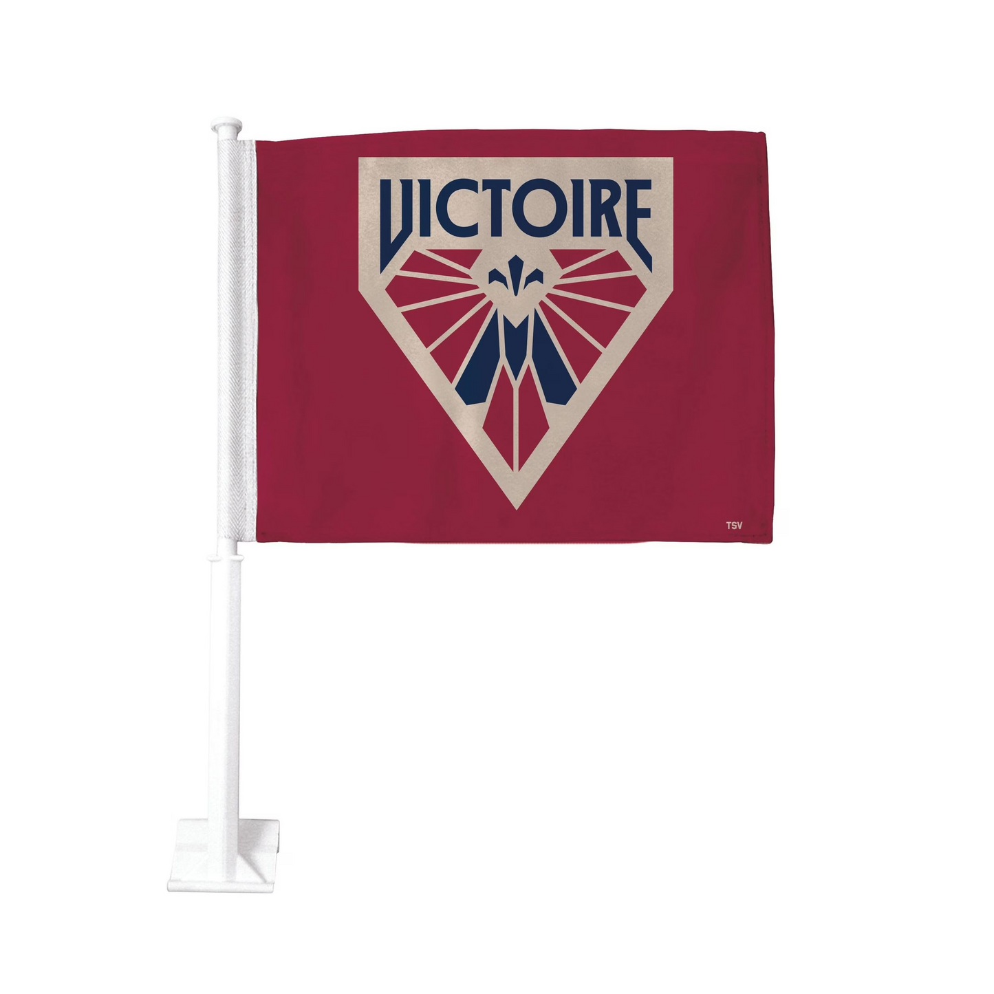 PWHL Car Flag Double Sided Victoire