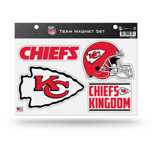 NFL Team Magnet Set Chiefs