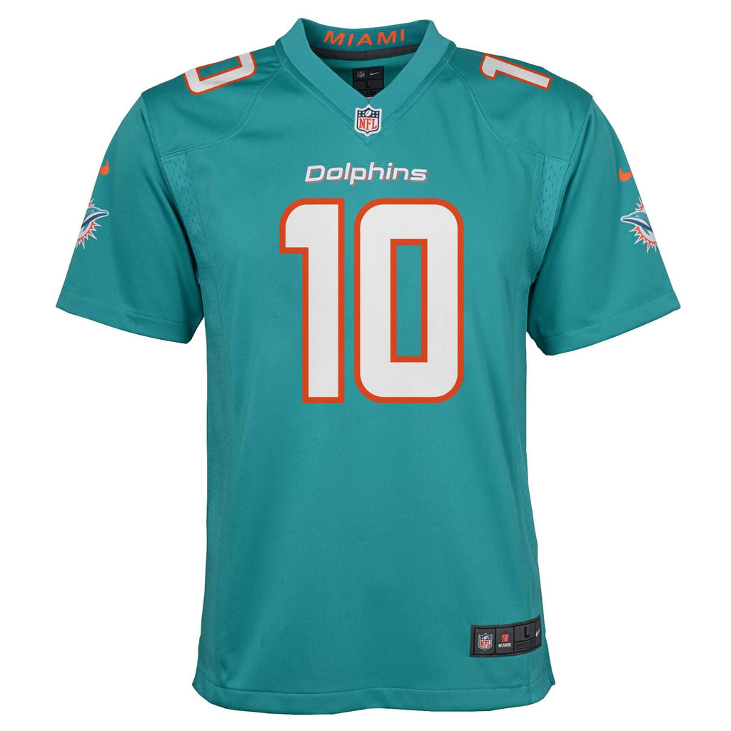 NFL Youth Player Game Jersey Home Tyreek Hill Dolphins