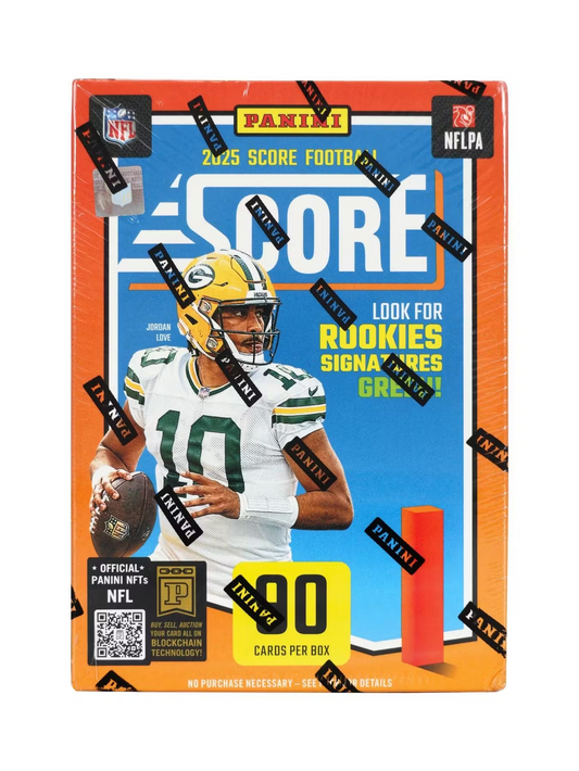 NFL Score Football Trading Cards 2025 Blaster Box