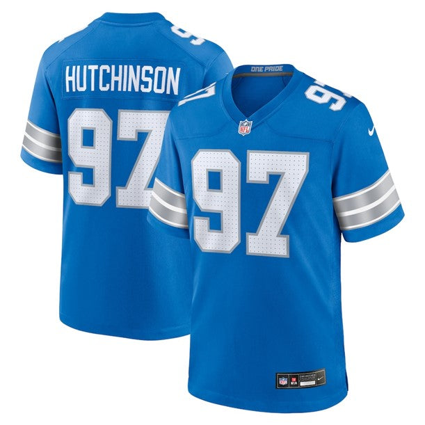 NFL Player Game Jersey Home Aiden Hutchinson Lions