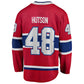 NHL Player Premium Jersey Home Lane Hutson Canadiens