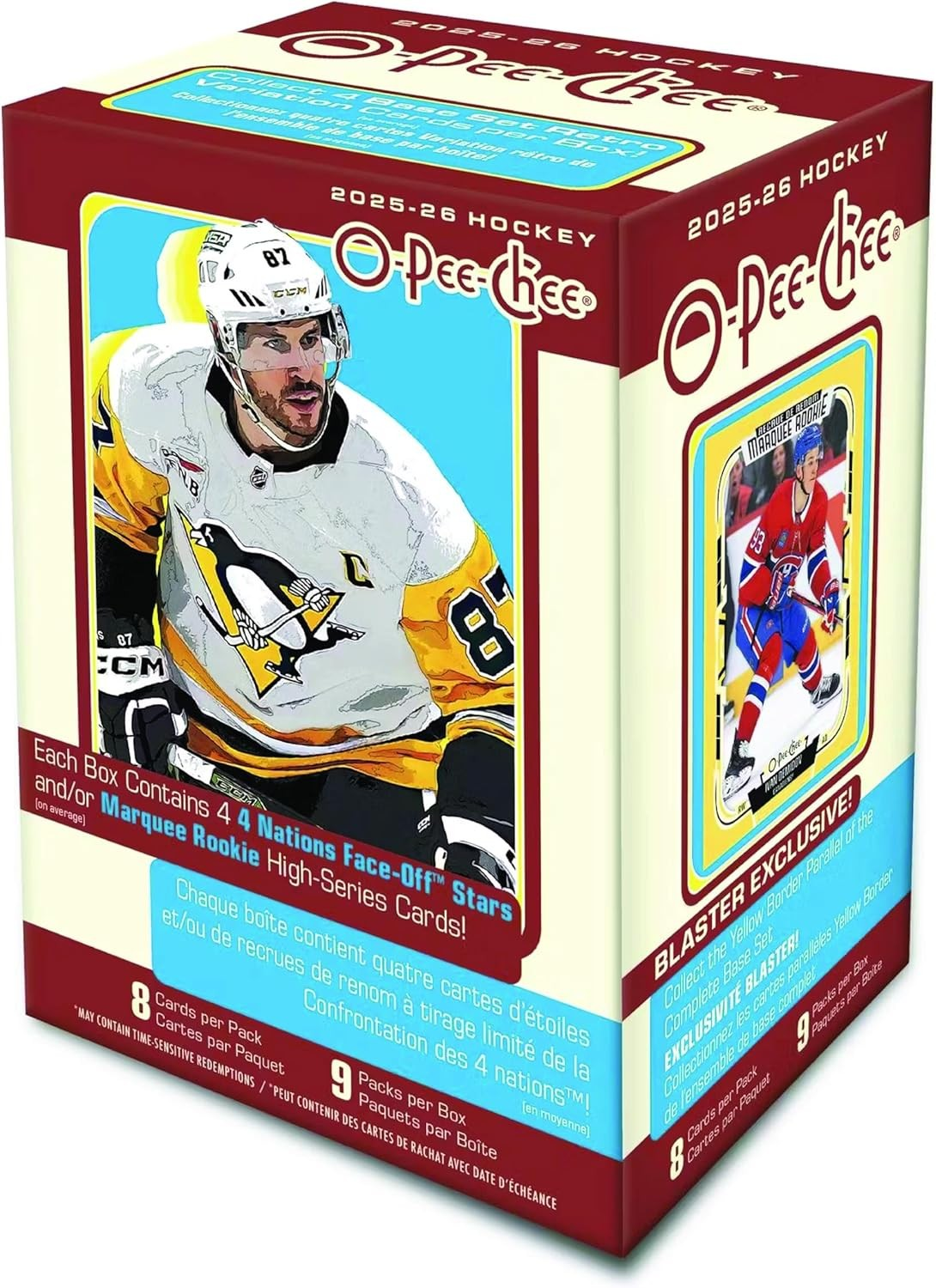 NHL Hockey Cards O-Pee-Chee 2025-26 (Blaster Box)