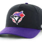 MLB Hat '47 Hitch Golden Age Replica Cooperstown Blue Jays (Black & Purple)