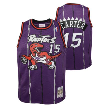 NBA Infant Hardwood Classics Player 1998-99 Swingman Jersey Vince Carter Raptors (Purple)