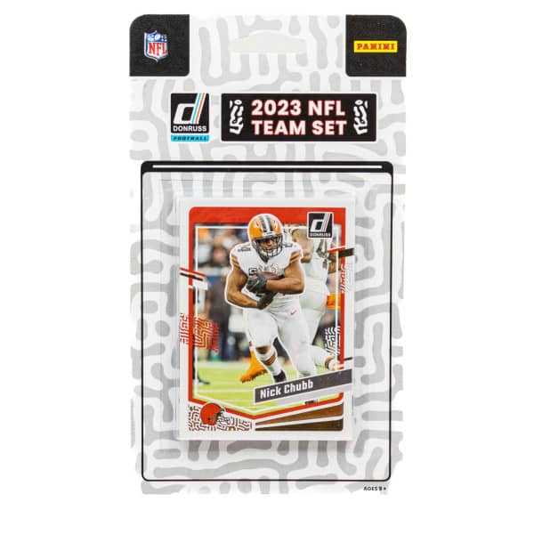 NFL 2023 Panini Trading Cards Donruss Team Set Browns