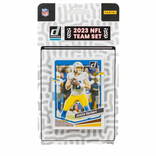 NFL 2023 Panini Trading Cards Donruss Team Set Chargers