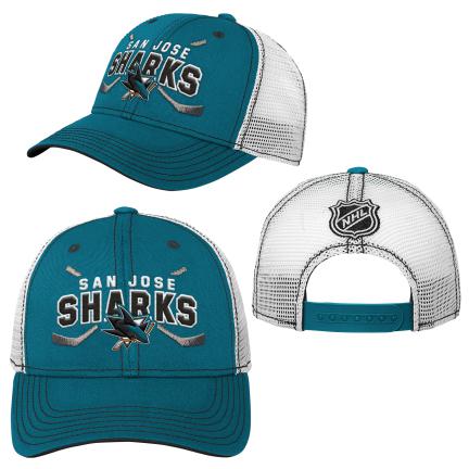 NHL Youth Hat Mesh Lockup Sharks