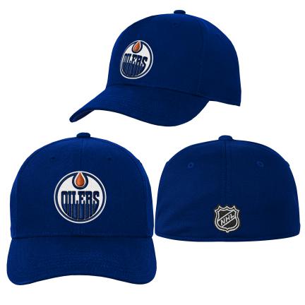 NHL Youth Hat Structured Flex Oilers