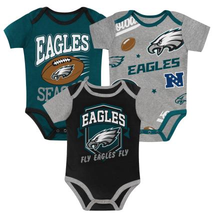 NFL Infant 3Pc Onesie Set 1st Round Pick Eagles