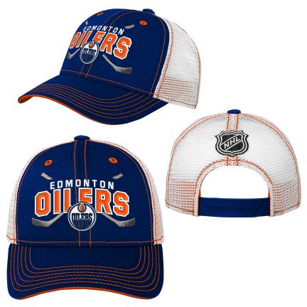 NHL Kids Hat Mesh Lockup Oilers