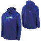 NFL Youth Hoodie Vintage Logo Royal Blue Seahawks