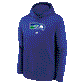 NFL Youth Hoodie Vintage Logo Royal Blue Seahawks