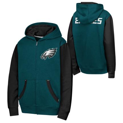 NFL Youth Hoodie Stadium Full Zip Eagles