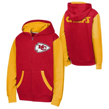 NFL Youth Hoodie Stadium Full Zip Chiefs