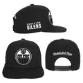 NHL Youth Hat Black Evergreen Snapback Oilers