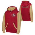 NFL Youth Hoodie Stadium Full Zip 49ers