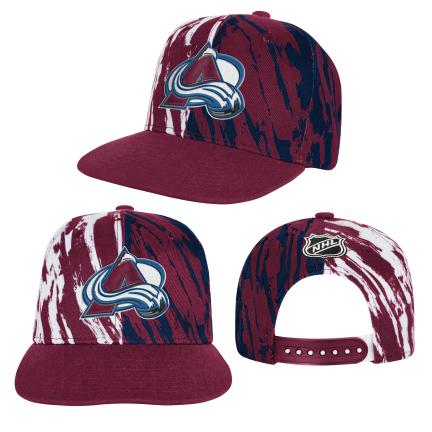 NHL Youth Hat Propel Flatbrim Snapback Avalanche