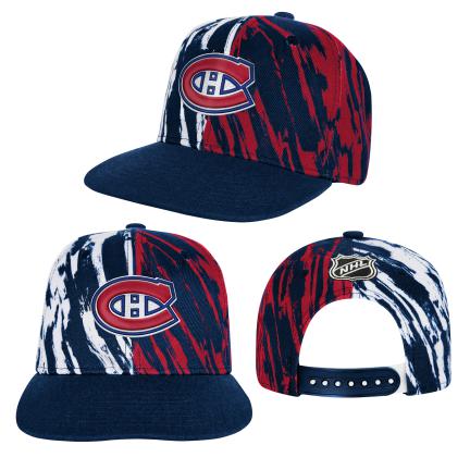 NHL Youth Hat Propel Flatbrim Snapback Canadiens