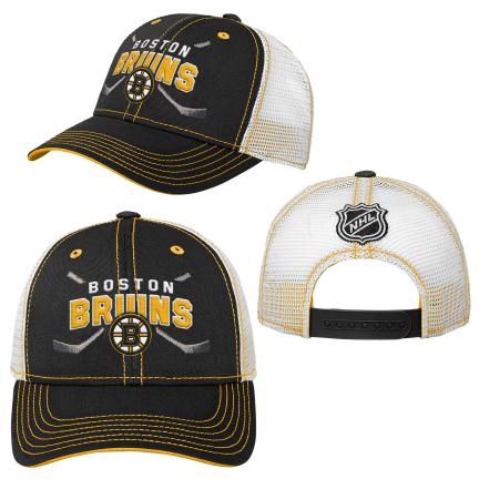 NHL Youth Hat Mesh Lockup Bruins