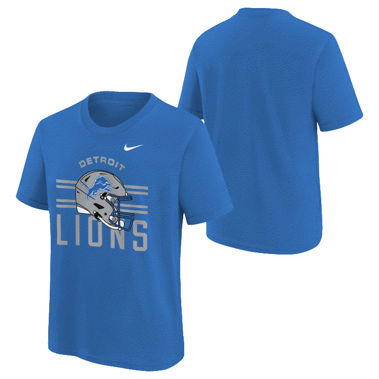 NFL Youth T-Shirt Stripes Lions