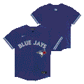 MLB Kids Blank Replica Jersey Alt Royal Blue Jays