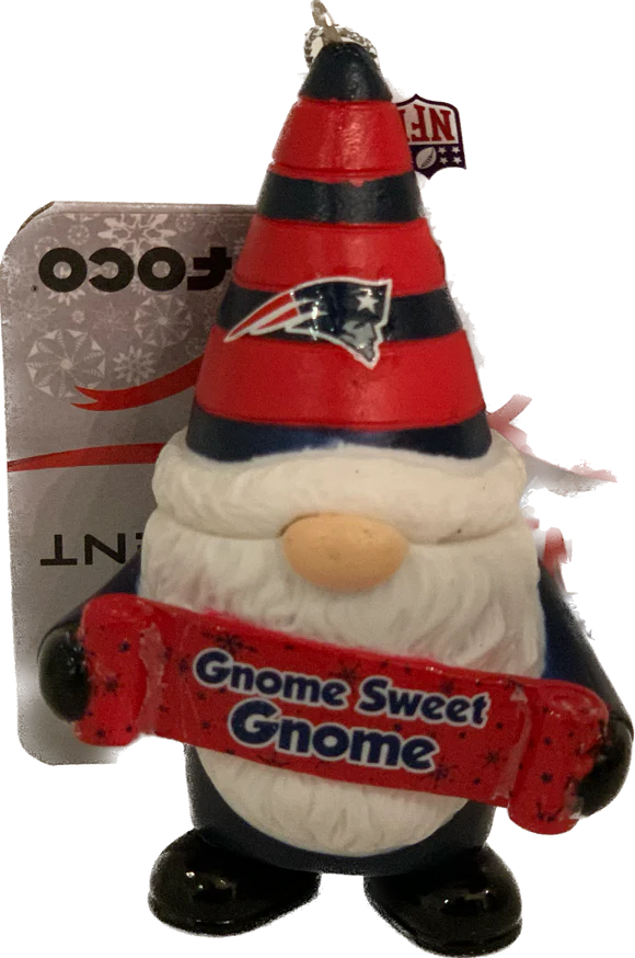 NFL Ornament Gnome Patriots