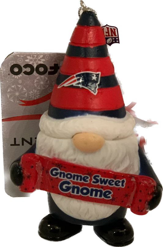 NFL Ornament Gnome Patriots