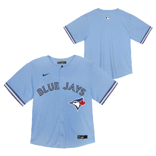 MLB Toddler Blank Replica Jersey Alt Powder Blue Jays