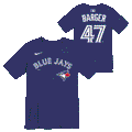 MLB Toddler/Kids T-Shirt Player Addison Barger Blue Jays