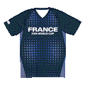 FIFA World Cup 2026 Youth Sublimated Jersey France National Football Team