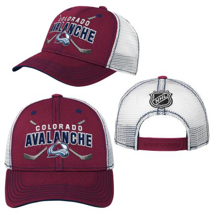 NHL Youth Hat Mesh Lockup Avalanche