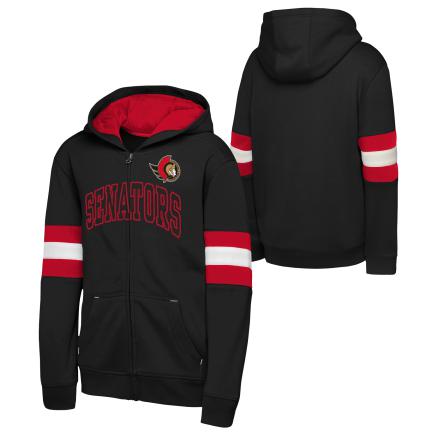 NHL Youth Full Zip Hoodie Modern Fan Senators
