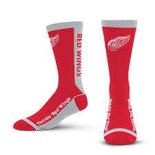 NHL Socks MVP Red Wings Large 10-13