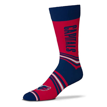 NHL Socks GO TEAM Capitals Large 10-13