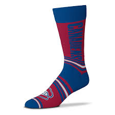 NHL Socks GO TEAM Canadiens Large 10-13