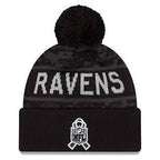NFL Knit Hat Salute to Service 2026 Ravens