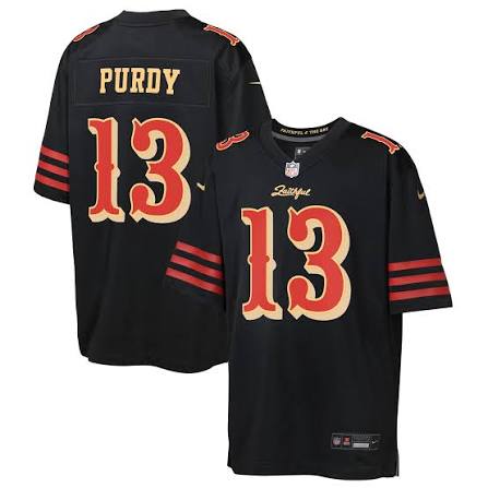 NFL Player Game Jersey 2025 Rivalries Collection Brock Purdy 49ers