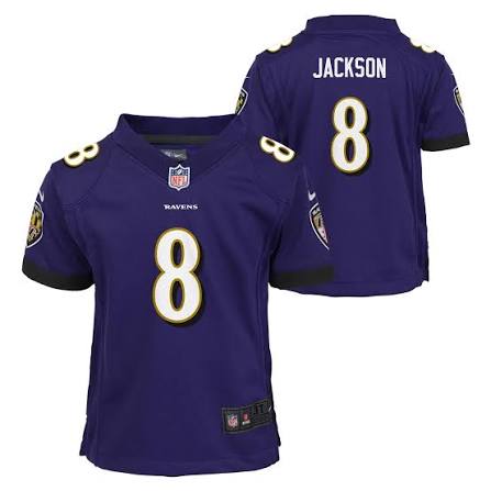 NFL Toddler Player Game Jersey Home Lamer Jackson Ravens (2025)