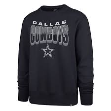 NFL Crew Neck Sweater '47 Brush By Headline Cowboys
