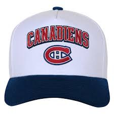 NHL Youth Hat Pro-Crown Snapback Canadiens (White)