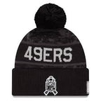 NFL Knit Hat Salute to Service 2026 49ers