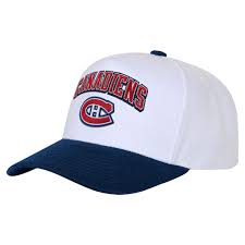 NHL Youth Hat Pro-Crown Snapback Canadiens (White)