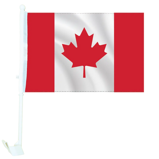 Country Car Flag 2 Sided Canada