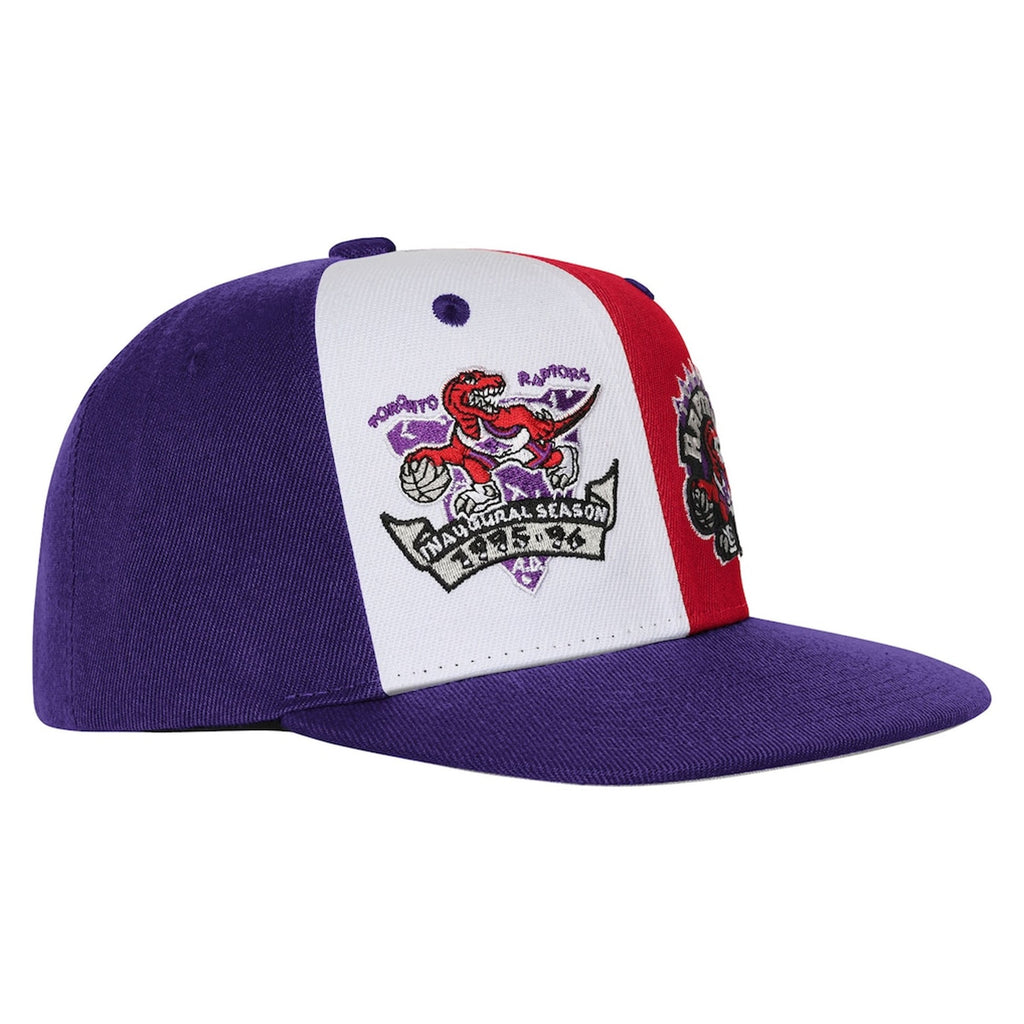 NBA Youth Hat Snapback Inaugural Season Duo Front Raptors