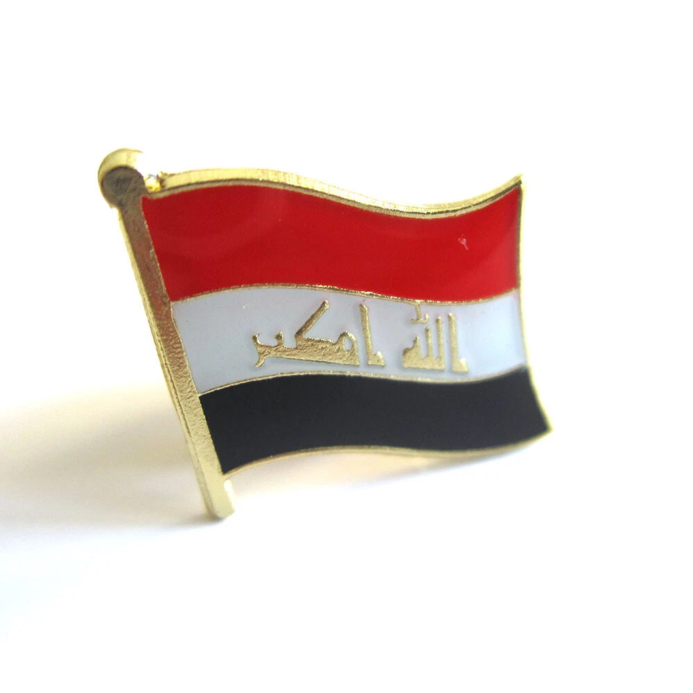 Country Lapel Pin Flag Iraq