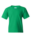 Gildan Blank Youth T-Shirt Heavy Cotton 5000B (Irish Green)