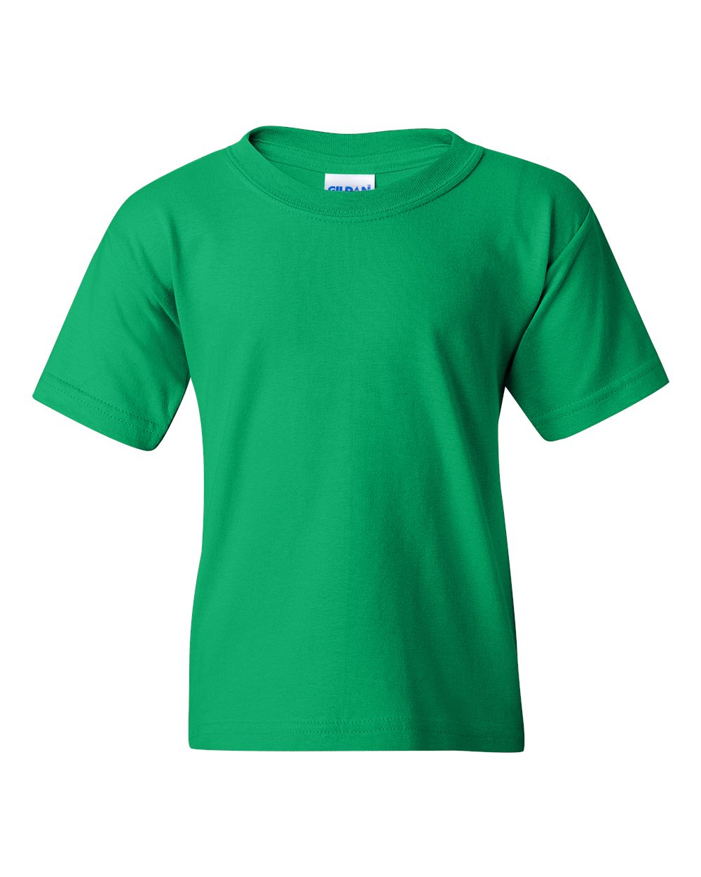 Gildan Blank Youth T-Shirt Heavy Cotton 5000B (Irish Green)