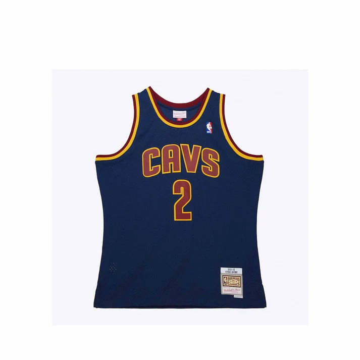 NBA Hardwood Classics Player 2011-12 Swingman Jersey Kyrie Irving Cavaliers (Navy Blue)
